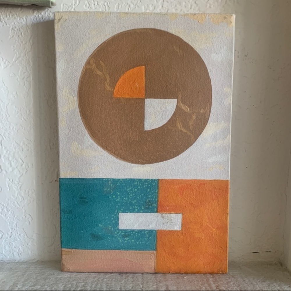 Oil Painting Abstract No signature